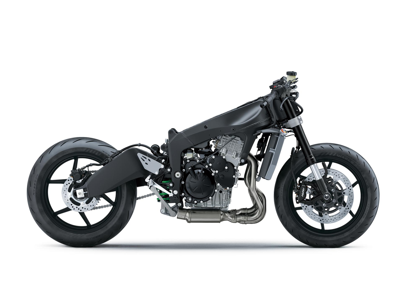 The 636 Advantage: 636 cm3 LiquidCooled, 4-Stroke In-Line Four