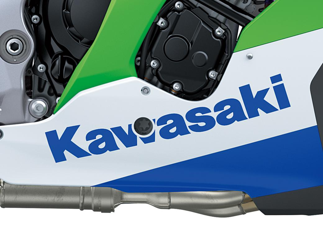 Kawasaki Side Fairing Logo